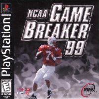 NCAA Gamebreaker 99 Playstation US box art